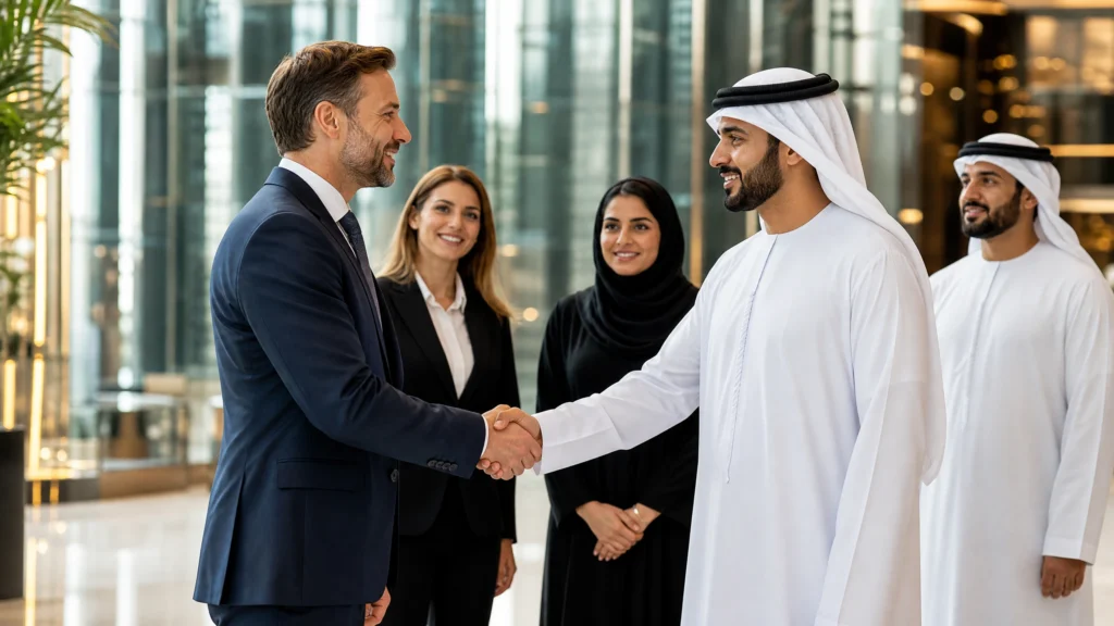 Diagram mapping the regulatory hierarchy of UAE Islamic finance from the Central Bank and Higher Shari'ah Authority down to internal bank compliance functions.
