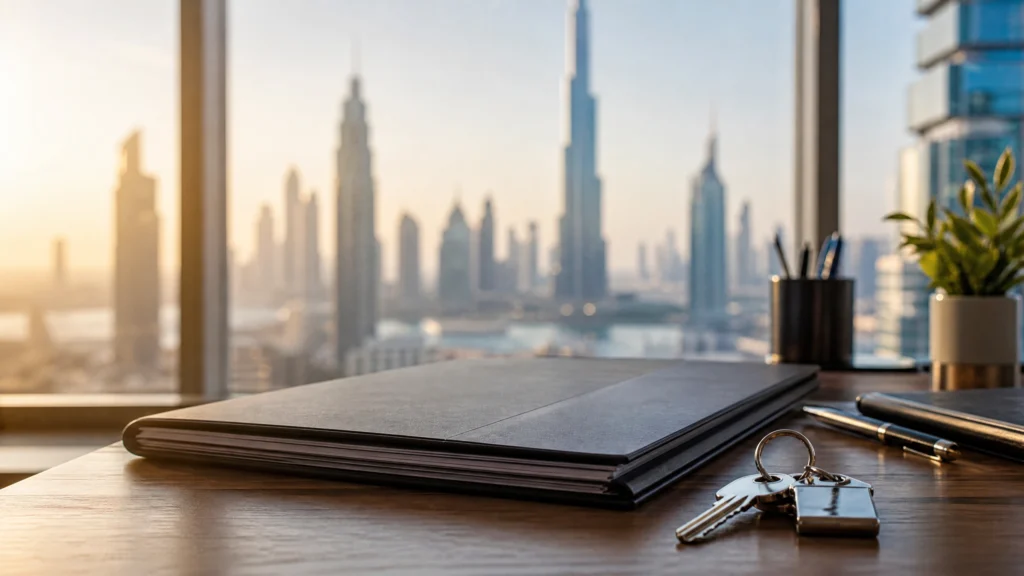 Corporate structural diagram outlining the legal differences between Dubai Mainland DET licensing and financial free zones like DIFC under UAE law.
