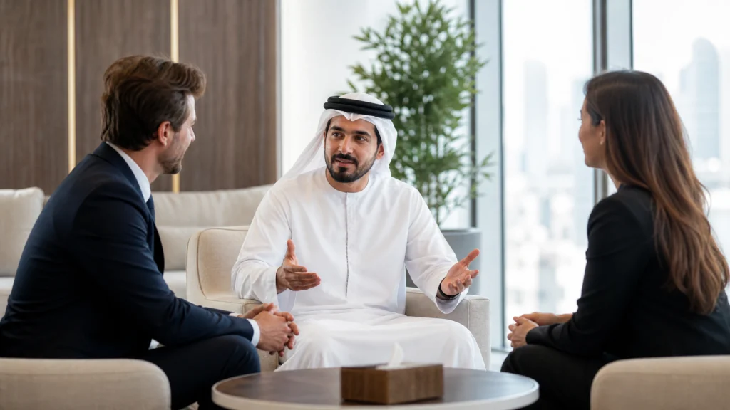 Dubai Police accident report green and pink forms and insurance claim process