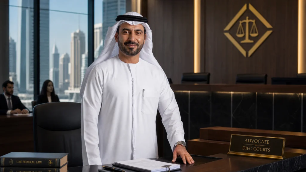 UAE Court System Map including Dubai Courts, DIFC, ADGM, and Federal Courts